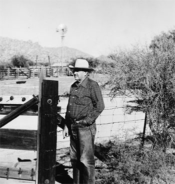 E.E. Brown at Brown's Ranch