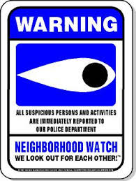 neighborhood watch sign