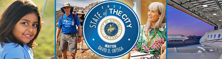 Graphic introducing the State of the City