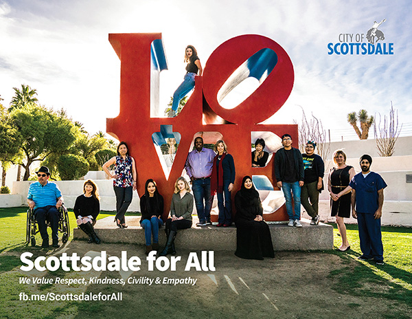 scottsdale for all marketing poster