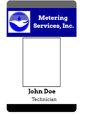 metering services example badge