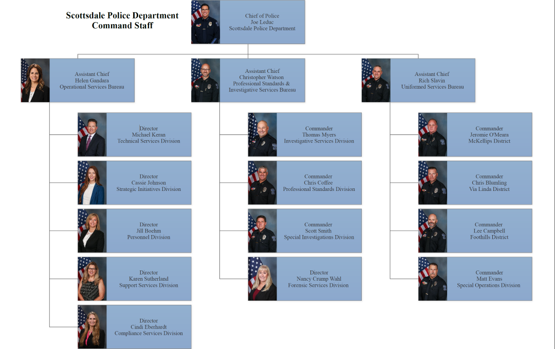 police org chart