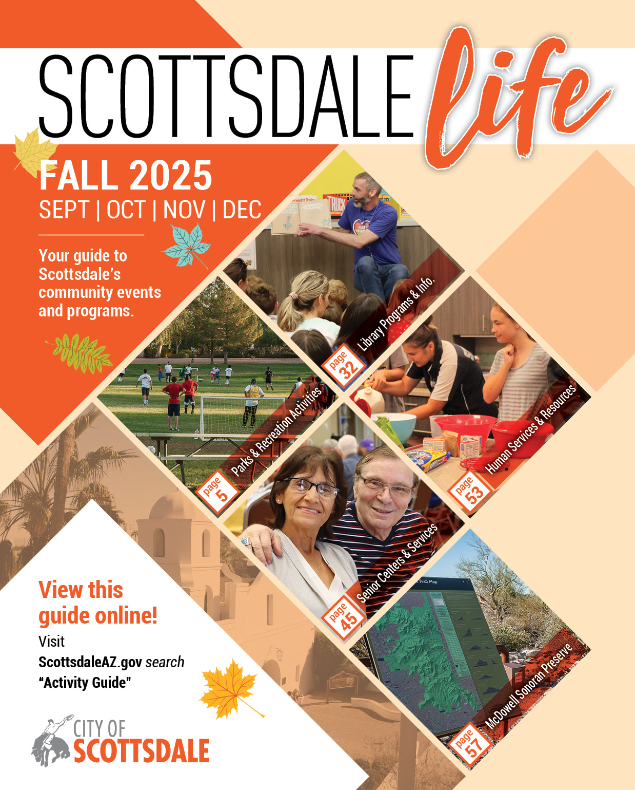 Activity Guide, Recreation Brochure